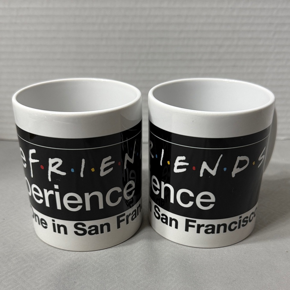 The Friends Experience The One in San Francisco Limited Edition Mugs Set Of 2